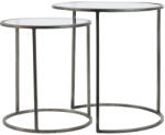  Set 2 masute Duarte argintii (6724923) Masa de cafea