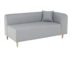 Canapea dreapta BROKEN gri, 144/67/76 cm (0000238796) Canapea