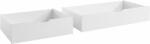  Set 2 sertare albe pat copii Finn (65246038)