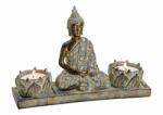  Suport lumanare Buddha 20/6/13 cm (10011579)