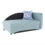  Fotoliu extensibil BELLA dreapta menta-gri, 150/85/70 cm (0000186815)