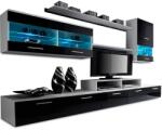  Set living 4 piese Leo alb-negru (0000066455)
