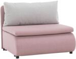  Fotoliu extensibil KENY NEW roz-gri deschis, 100/90/87 cm (0000187033)