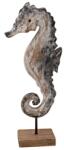  Deco calut de mare lemn h38 cm (48038SI)
