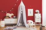  Tapet vlies rosu Little Stars 10, 05 x 0, 53 m (95724938)
