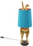  Lampa de podea turcoaz Hiding Rabbit 24x24x74 cm (50440)