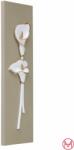  Tablou cappuccino floare 80/24/4, 5 cm (33181750)