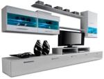  Set living 4 piese Leo alb-negru (0000066456)