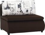  Fotoliu extensibil KENY NEW maro-model, 100/90/87 cm (0000179052)