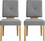  Set 2 scaune gri Ponza 58/48/94 cm (14701011)
