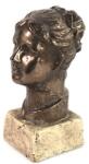  Statueta bust deanie bronz h30 cm (762452DT)
