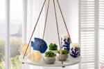  Suport flori Form alba 48/40 cm (99363)