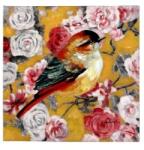  Tablou Dark Birdy 50x50 cm (51703A)