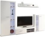  Set living 4 piese Rochester gri deschis-alb, 270/40, 2/190 cm (0000149991)
