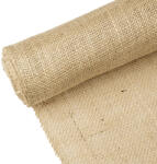  Natúr juta tekercs varrott szegéllyel 25cm x 5m (PD25-98)