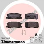 ZIMMERMANN set placute frana, frana disc ZIMMERMANN 23582.155. 1 (23582.155.1)