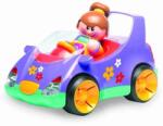 Tolo Toys Mașinuță colorată cu figurină fetiță pentru bebe - Primii prieteni Tolo (89615)