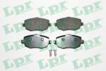 LPR set placute frana, frana disc LPR 05P1223 (05P1223)