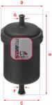 SOFIMA filtru combustibil SOFIMA S 3900 B (S 3900 B) - automobilus