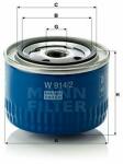 Mann-filter Filtru ulei MANN-FILTER W 914/2 (W 914/2) - automobilus