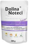 Dolina Noteci Noteć Valley Premium kis testű kutyáknak Junior, nyúlmájjal és szarvasnyelvvel dúsított 100 g-os tasak