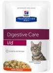 Hill's HILL'S PD Prescription Diet Feline i/d 85 g csirkével - tasak