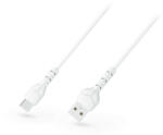 DEVIA USB - USB Type-C adat- és töltőkábel 1 m-es vezetékkel - Devia Kintone Cable V2 Series for Type-C - 5V/2.1A - fehér - ECO csomagolás - nextelshop