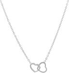 Troli Romantikus acél nyaklánc szívvel