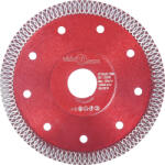 vidaXL Disc diamantat de tăiere cu găuri oțel, 125 mm (143246) Disc de taiere