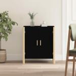 vidaXL Servantă, negru, 62x38x70 cm, lemn prelucrat (345670) Comoda