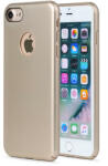 Meleovo Husa Meleovo Carcasa 360 Shield iPhone 8 Gold (culoare metalizata fina, captuseala din microfibra) (MLVSHIPH8GD) - pcone