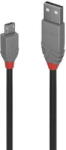 Lindy Cablu Lindy 3m USB 2.0 Type A - MicroUSB (LY-36734) - pcone