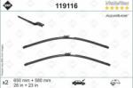 SWF Mercedes-Benz GLS (X166) 2015.11 - 2019.04 és GLS (X167) 2019.04-től fűthető első ablaktörlő lapát készlet SWF 119116