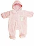 AB ABR Kapucnis bélelt wellsoft overál - Rózsaszín - Süni (68)