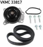 SKF Pompa apa + Set curea transmisie cu caneluri SKF VKMC 33817 (VKMC 33817) - automobilus