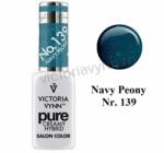 Victoria Vynn Oja Semipermanenta Victoria Vynn Pure Creamy 139 Navy Peony