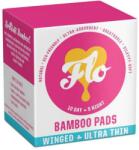 FLO Absorbante igienice subțiri din bambus - Flo Bamboo Pads 15 buc