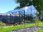  GAMPRE Sanus XL10 Glass üvegfalú üvegház, 10, 44 m2, 4 mm edzett üveg (gampresanusxl10glasas)