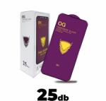 Alphajack 25db iPhone 13 Mini 9H OG Prémium+ üvegfólia fekete kerettel