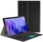 Wooze Samsung Galaxy Tab A7 Lite 8.7 SM-T220 / T225, Bluetooth billentyűzetes, mappa tok, Touch Pad, mágneses rögzítés, Wooze Simple Touch, fekete (101696) (101696)