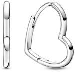 Pandora Aszimmetrikus szívek ezüst karika fülbevaló - 298307C00 (298307C00)