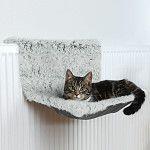 TRIXIE Harvey Függőágy radiátorra Ezust-szürke 30x45 cm (43145)