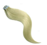 HairExtensionShop TAPE IN Ragasztócsíkos Póthaj Standard Világosszőke Színben 50cm (Szín #24) (RT5024)