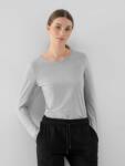 4F Tricou cu mânecă lungă slim pentru femei