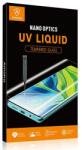 Amorus UV LIQUID képernyővédő üveg (3D full cover, íves, karcálló, 0.3mm, 9H + UV lámpa) ÁTLÁTSZÓ Huawei Mate 20 Pro (GP-101520)