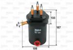 VALEO filtru combustibil VALEO 587555 (587555) - automobilus