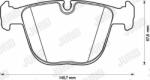 JURID set placute frana, frana disc JURID 571991JC - automobilus