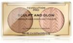 Revolution PRO Paletă pentru contouring - Makeup Revolution Pro Sculpt And Glow Desert Sky