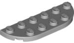 LEGO® 18980c86 - LEGO világosszürke lap lekerekített sarkokkal, 2 x 6 méretű (18980c86)