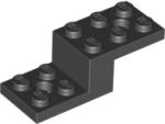 LEGO® 11215c11 - LEGO fekete fordító lap 5 x 2 x 1 1/3 méretű 2 lyukkal (11215c11)